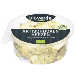 Artischockenherzen mariniert mit frischen Kräutern