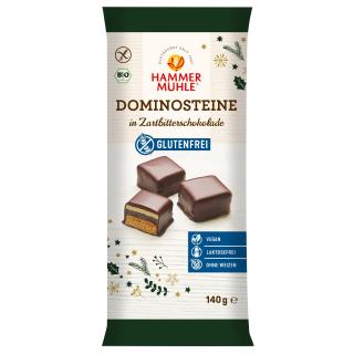 Dominosteine in Zartbitterschokolade 140 g