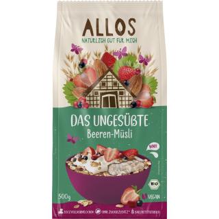 Das Ungesüßte Beeren Müsli 500 g
