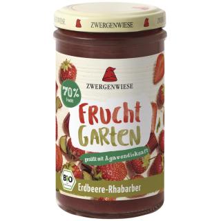 FruchtGarten Erdbeere Rhabarber  225g