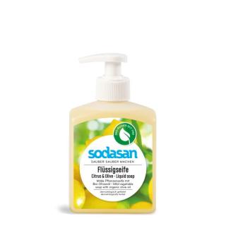 Flüssige Bio-Pflanzenseife Citrus-Olive  300ml
