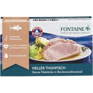 Heller Thunfisch in Bio-Sonnenblumenöl  120g