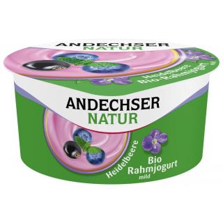 Rahmjoghurt Heidelbeere-Cassis 150g