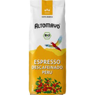 Espresso, entkoffeiniert, Bohne  200g