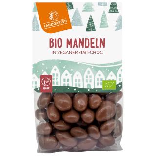 Zimt Mandeln in veganer Schokolade 150 g